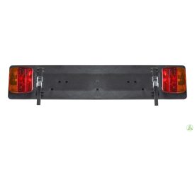 Menabo rendszámtábla tartó 7 pólusú csatlakozóval