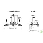 Menabo Alioth 2 kerékpárszállító vonóhorogra