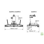 Menabo Alioth 3 kerékpárszállító vonóhorogra