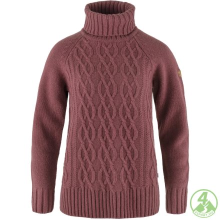Fjällräven Övik Cable Knit Roller Neck W