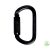 Singing Rock Oval steel carabiner TRIPLE LOCK