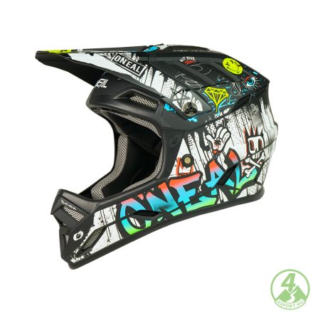O'Neal BACKFLIP Helmet RANCID Black/White