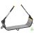 Petzl Covering for PODIUM Work Seat   Black, Yellow