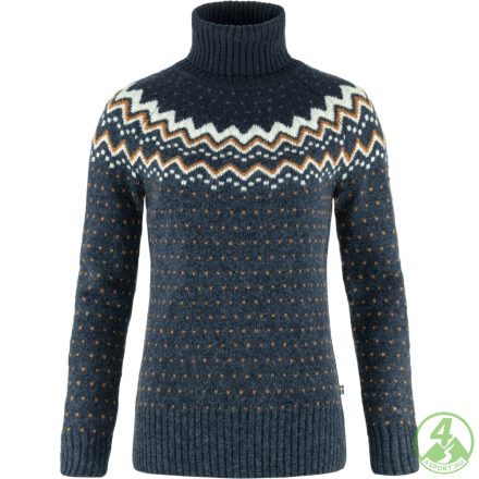 Fjällräven Övik Knit Roller Neck W női pulóver